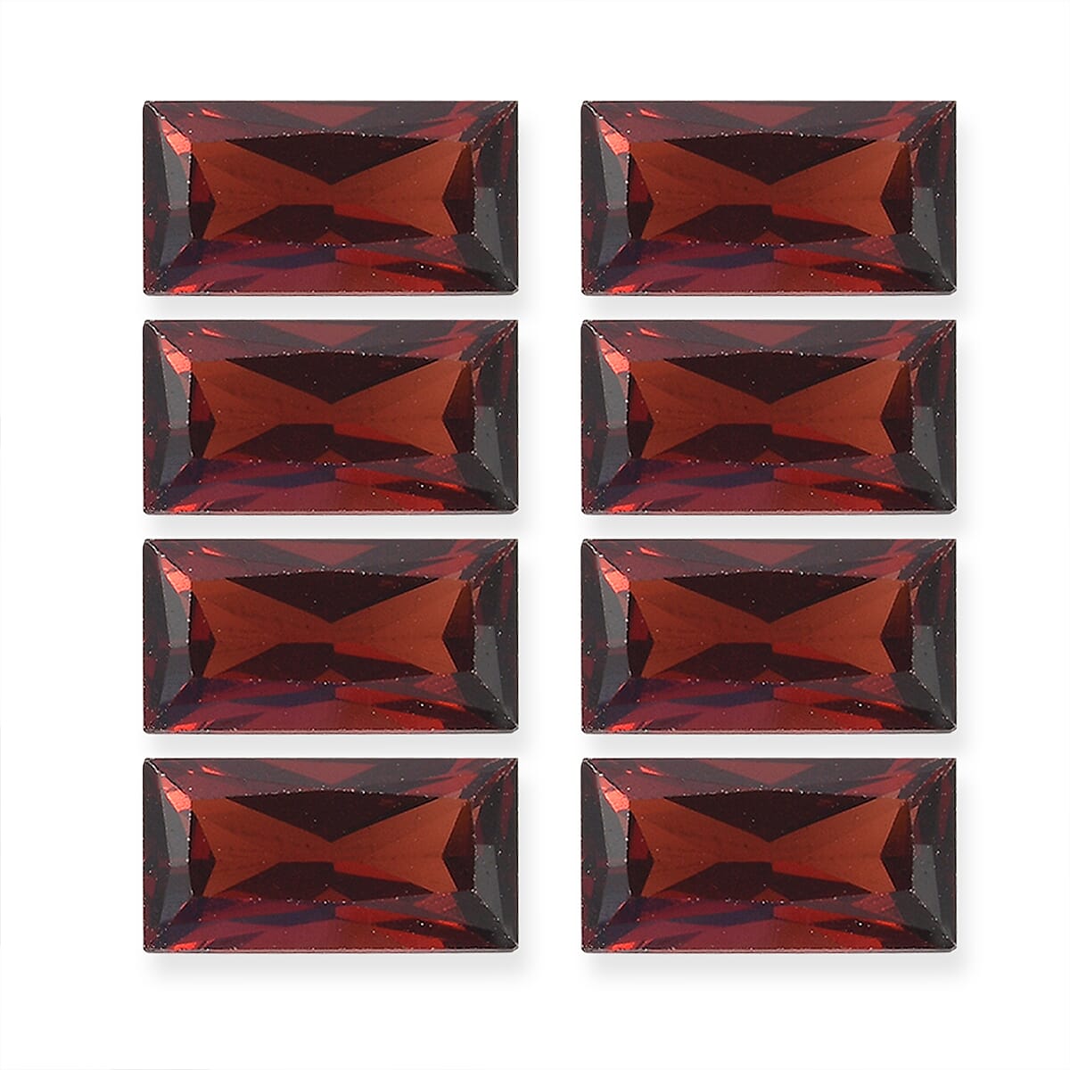 Mozambique Garnet Set of 8 (Bgt 10x5 mm) 15.34 ctw