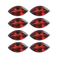 Mozambique Garnet Set of 8 (Mrq 12x6 mm) 15.53 ctw