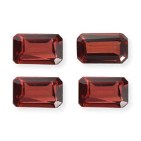 Mozambique Garnet Set of 4 (Oct 5x3 mm) 1.28 ctw
