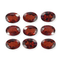 Mozambique Garnet Set of 9 (Ovl 7x5 mm) 8.32 ctw - Sticky add to cart bar
