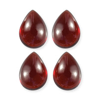 Premium Mozambique Garnet Set of 4 (Pear 7x5 mm) 3.60 ctw