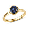 Lab Grown Ceylon Blue Sapphire