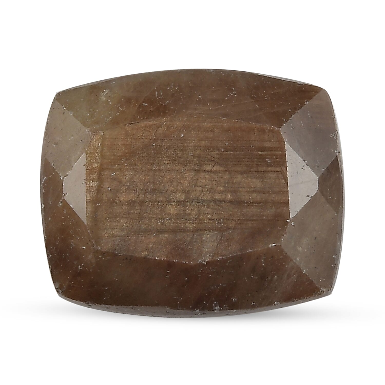 Chocolate Sapphire (Cush 11x9 mm) 3.98 ctw