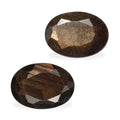 Chocolate Sapphire Set of 2 (Ovl 7x5 mm) 1.98 ctw - Sticky add to cart bar