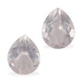 Rose Quartz Set of 2 (Pear 9x7 mm) 2.89 ctw - Sticky add to cart bar