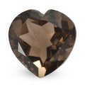 Smoky Quartz (Hrt 11 mm) 3.80 ctw - Sticky add to cart bar