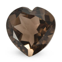 Smoky Quartz (Hrt 11 mm) 3.80 ctw