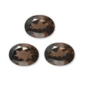 Premium Smoky Quartz Set of 3 (Ovl 8.5x6.5 mm) 4.03 ctw - Sticky add to cart bar