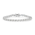 EverTrue White Topaz Bracelet in Platinum Bond (6.50 In) 17.75 ctw - Sticky add to cart bar