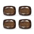 Chocolate Sapphire Set of 4 (Cush 8x6 mm) 7.30 ctw - Sticky add to cart bar