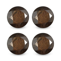Chocolate Sapphire Set of 4 (Rnd 5 mm) 2.41 ctw