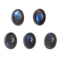 Malagasy Labradorite Set of 5 (Ovl 7x5 mm) 4.28 ctw - Sticky add to cart bar