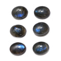 AAA Malagasy Labradorite Set of 6 (Ovl 8x6 mm) 8.18 ctw - Sticky add to cart bar
