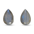 Premium Malagasy Labradorite Set of 2 (Pear 9x6 mm) 2.31 ctw - Sticky add to cart bar