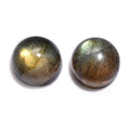 Malagasy Labradorite Set of 2 (Rnd 6 mm) 2.01 ctw - Sticky add to cart bar