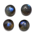 Premium Malagasy Labradorite Set of 4 (Rnd 6 mm) 3.78 ctw - Sticky add to cart bar