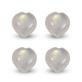 Rainbow Moonstone Set of 4 (Hrt 5 mm) 2.15 ctw - Sticky add to cart bar