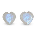 Rainbow Moonstone Set of 2 (Hrt 9 mm) 4.49 ctw - Sticky add to cart bar