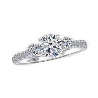 14K White Gold Lab Grown Diamond (VS) Ring (Size 7.0) 2.00 ctw