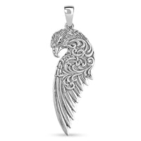 D'Joy Bali Legacy Egle Pendant without Chain in Sterling Silver 5.20 Grams