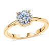 Yellow Gold Over Sterling Silver