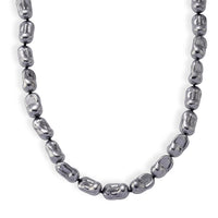 Terahertz Beaded Necklace (18 Inches) in Stainless Steel 320.00 ctw