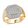 Yellow Gold Over Sterling Silver