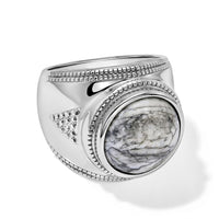 EverTrue Austrian Pinolith 10.60 ctw Solitaire Ring in Stainless Steel (Size 9.0)
