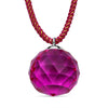 Simulated Fuchsia Diamond