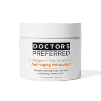 Doctors Preferred Collagen & Vitamin C Anti-Aging Moisturizer (1.7oz) Made in US (Ships in 2-3 Days)