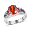 Simulated Garnet Diamond