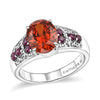 Simulated Red Diamond