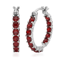 EverTrue SiamColor Swarovski Crystal Earrings in Stainless Steel