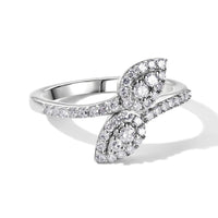 Luxuriant Lab Grown Diamond (G-H, SI) Ring in 18K Vermeil YG Over Sterling Silver (Size 6.0) 0.50 ctw