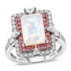 Ethiopian Welo Opal & Rubellite