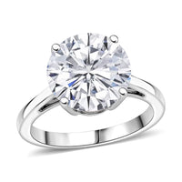 IGI Certified 14K White Gold Luxuriant Lab Grown Diamond (G, VS) Ring (Size 7.0) 5.00 ctw