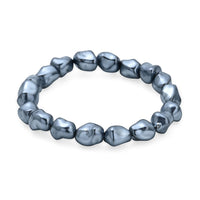 Golden Color Shell Pearl Strach Bracelet (6.5-7 In)