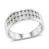 Rhodium Over Sterling Silver