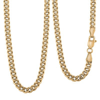 3.75mm Miami Cuban Necklace in 10K Yellow Gold 5.3 Grams 20 Inches