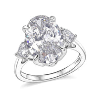 IGI Certified Luxuriant Lab Grown Diamond G VS 5.60 ctw Ring in 950 Platinum 5.20 Grams