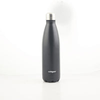 Closeout Cool Gear Apollo Stainless Steel Water Bottle 17oz -Black