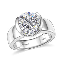 IGI Certification Luxuriant Lab Grown Diamond G VS 5.00 ctw Ring in 950 Platinum 11.90 Grams