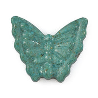 Constituted Amazonite Carved Butterfly 32.21 ctw