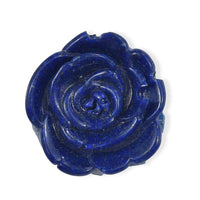 Freshened Lapis Lazuli Carved Rose (Fancy Free) 19.17 ctw