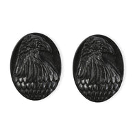 Constituted Silver Shungite Set of 2 (Fancy Free Size) 61.98 ctw