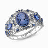 Blue Cameo