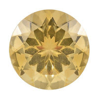 Gem Hunter Collection AAAA Brazilian Citrine Fancy Cut (Rnd 14 mm) 7.50 ctw