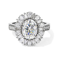 EverTrue Moissanite 3.00 ctw Ring in Platinum Bond (Size 10.0)