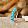 Rhodium Over Sterling Silver