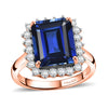Lab Grown Ceylon Blue Sapphire